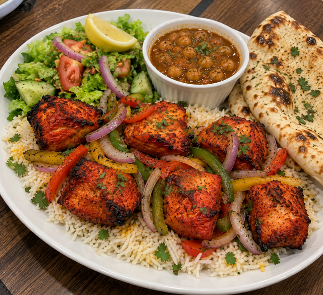 Boneless Chicken Kabob.