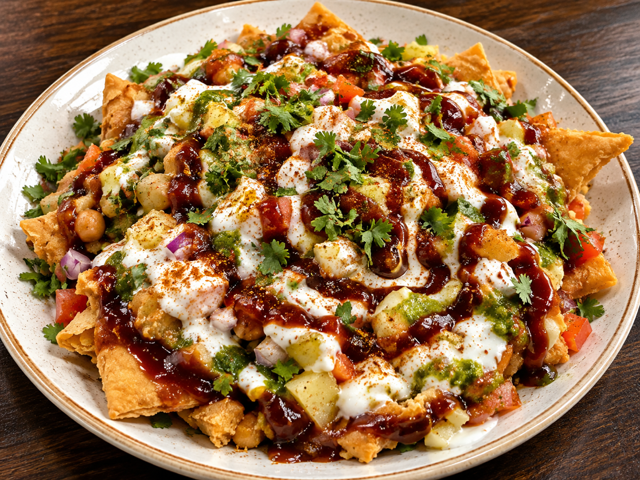 Samosa Chaat.
