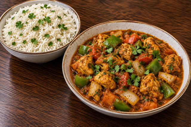 Chicken Kadai.
