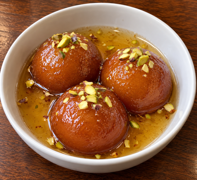 Gulab Jamun.