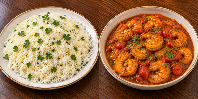 Shrimp Masala.
