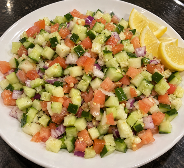 Kachumber Salad.