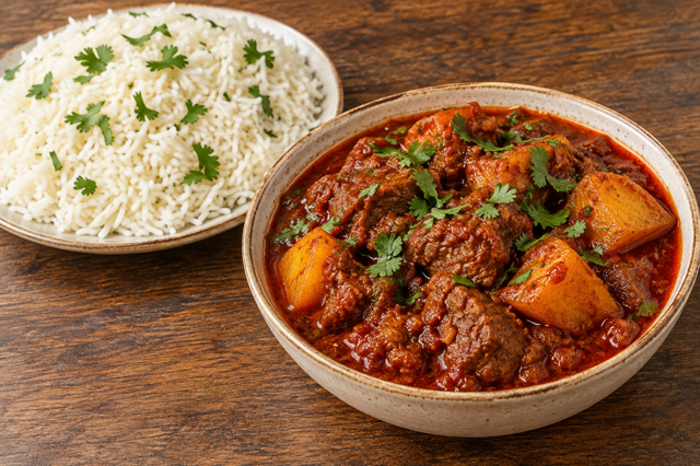 Lamb Vindaloo.