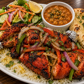 Half Grilled Chicken (Tandoori)