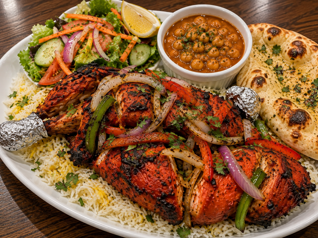 Half Grilled Chicken (Tandoori).