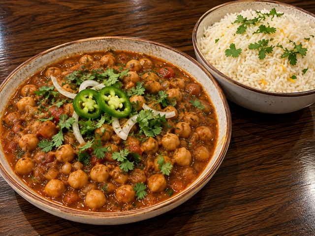 Chana Masala.