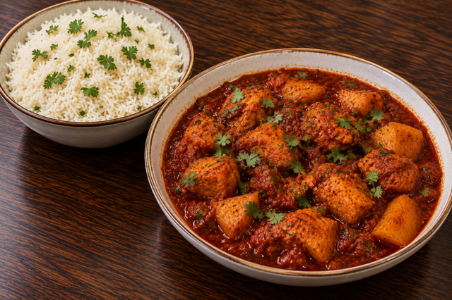 Chicken Vindaloo.