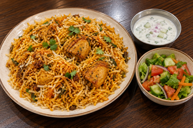 Chicken Biryani.