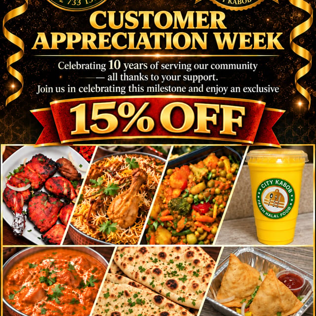 City Kabob 10 year Celebration!