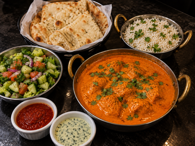 Butter Chicken Karahi Family Size.