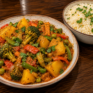 Vegetable Jalfrezi