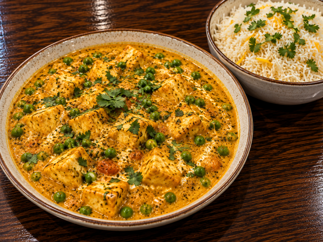 Mutter Paneer.