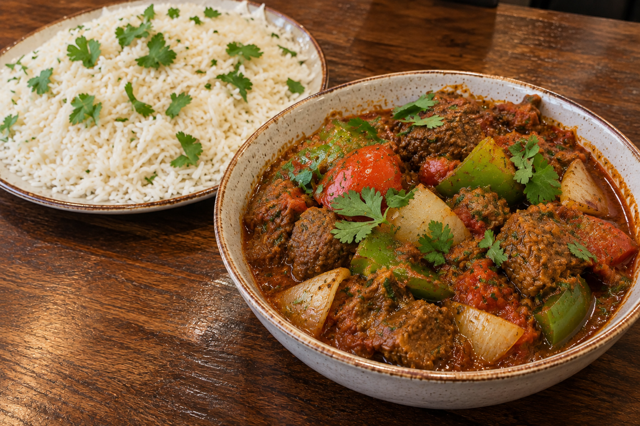 Lamb Kadai.