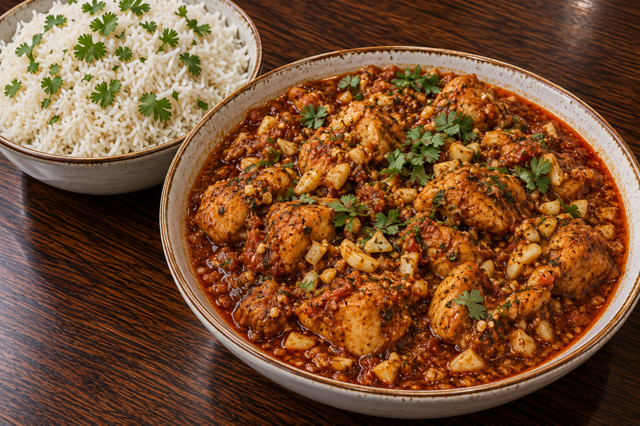 Chicken Garlic.