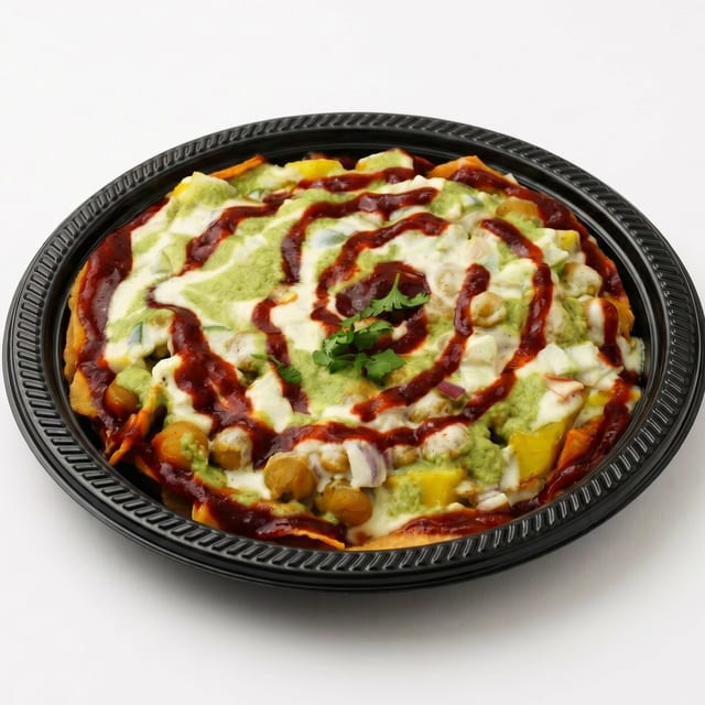 Aloo Papri Chaat.