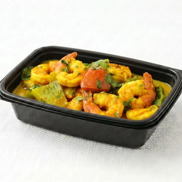 Shrimp Kadai.