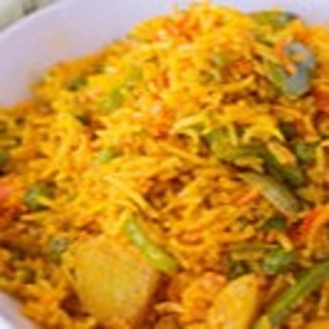 Veggie Biryani.