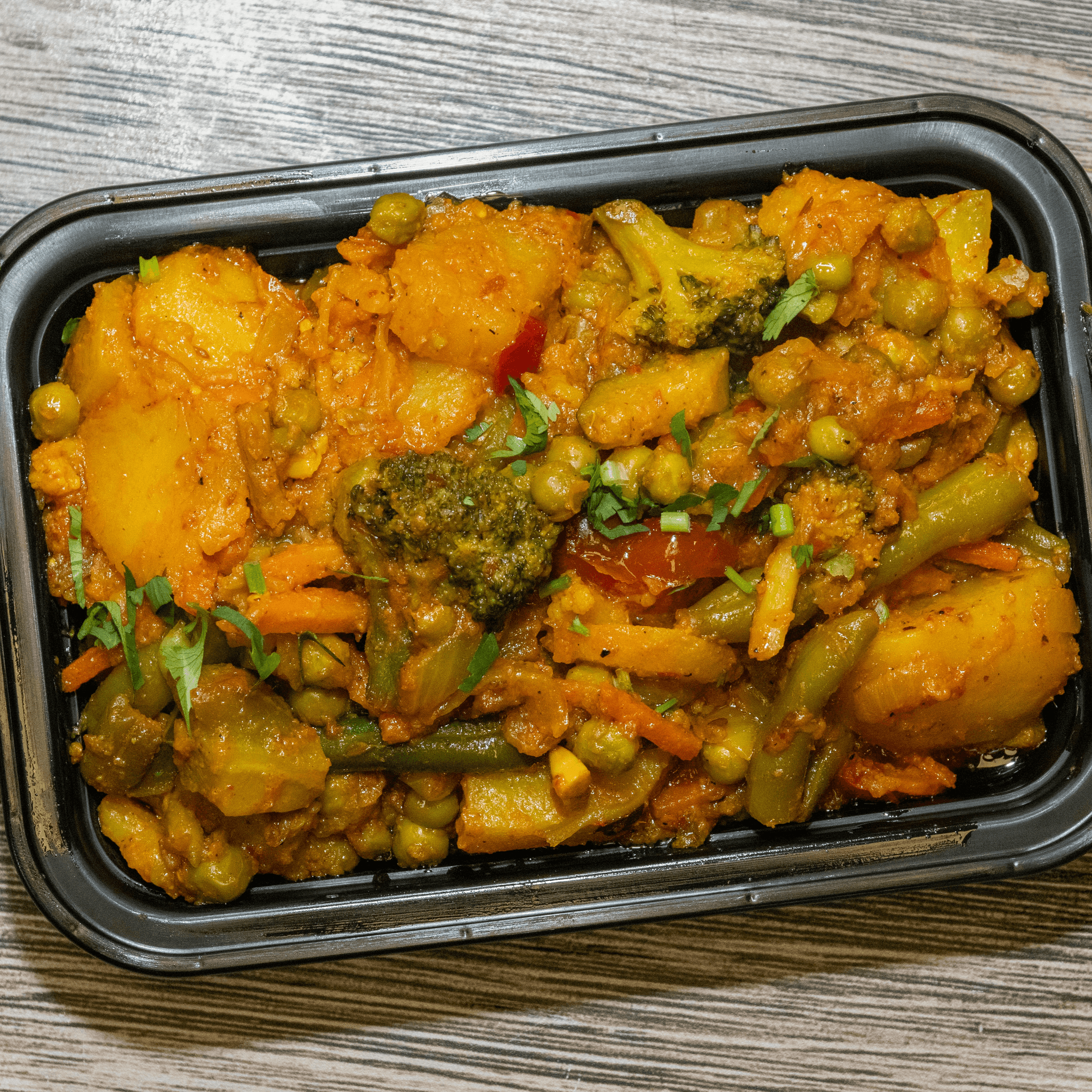 Vegetable Jalfrezi.