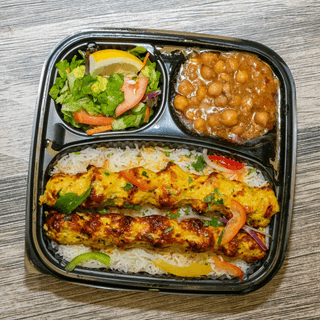 Chicken seekh kabob skewer (ground chicken)