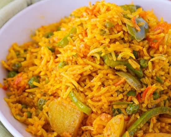 Veggie Biryani.